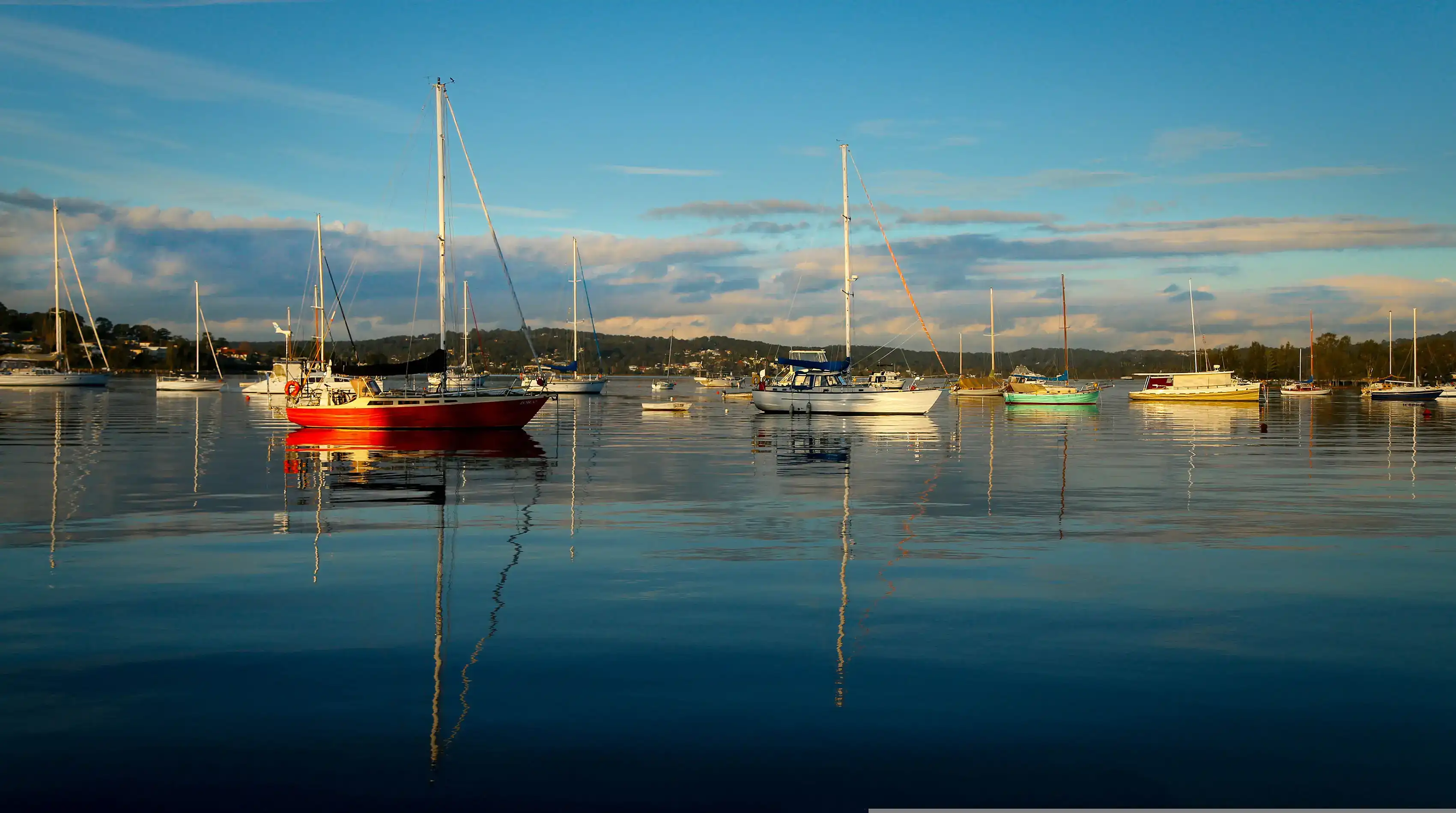 Lake Macquarie shoreline near Enrich Aesthetics, Wangi Wangi