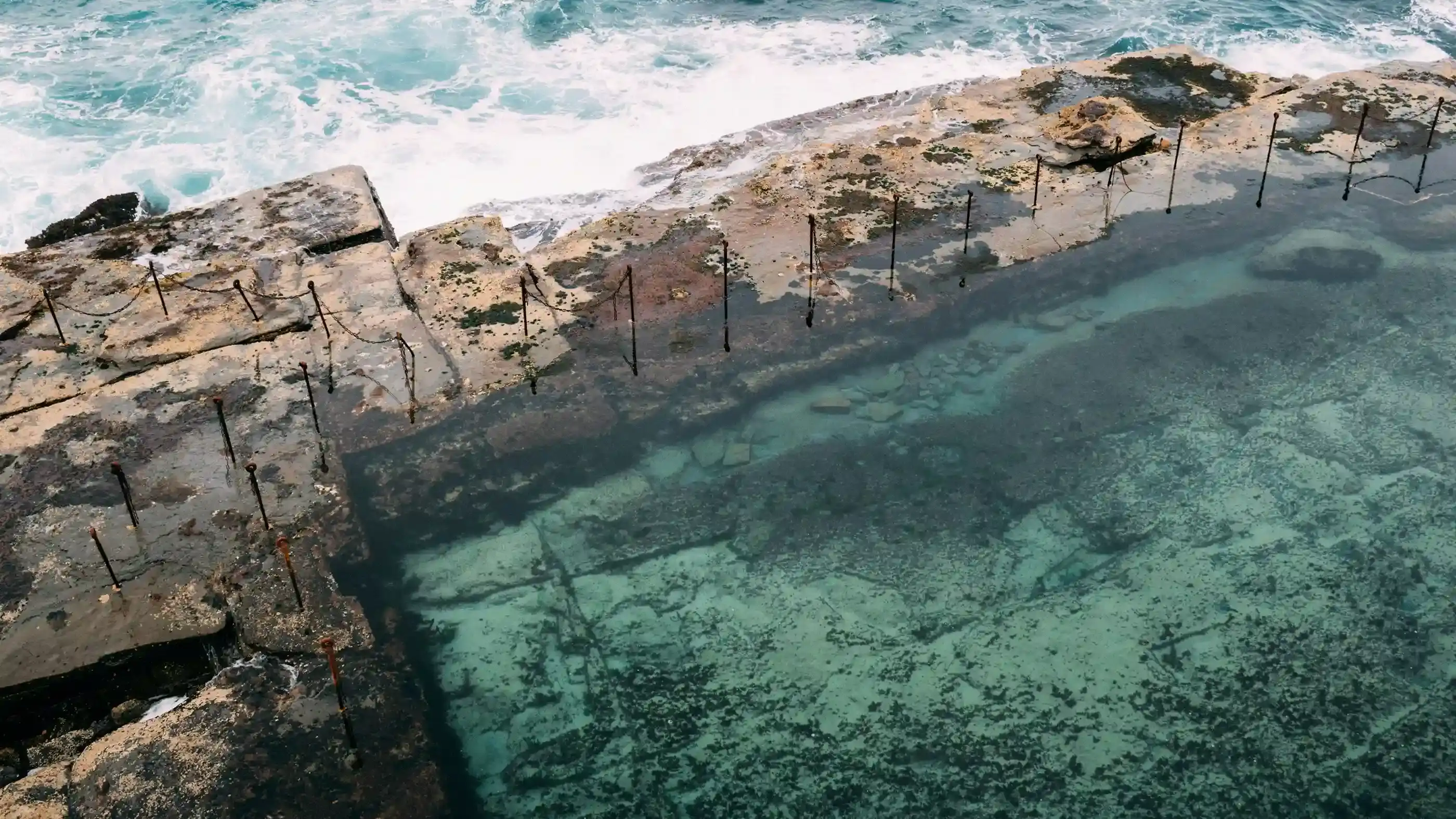 Newcastle coastline near Enrich Aesthetics